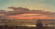 Martin Johnson Heade Sunset above the swamp china oil painting artist